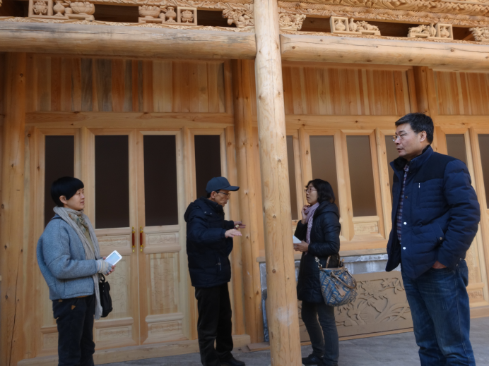文学院教师调研永靖秧歌